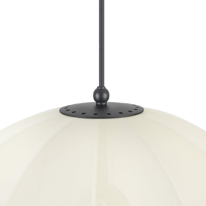 Crosby Four Light Pendant Matte Black-Mini Chandeliers-Alora-Lighting Design Store