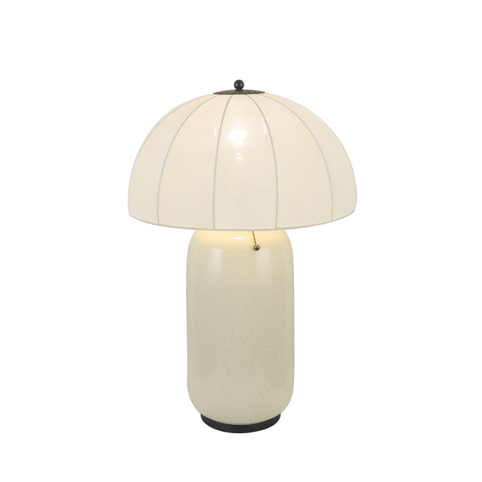 Crosby One Light Table Lamp Matte Black-Lamps-Alora-Lighting Design Store