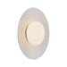 Cruz LED Flush Mount Metal - Black/White-Flush Mounts-Kuzco Lighting-Lighting Design Store