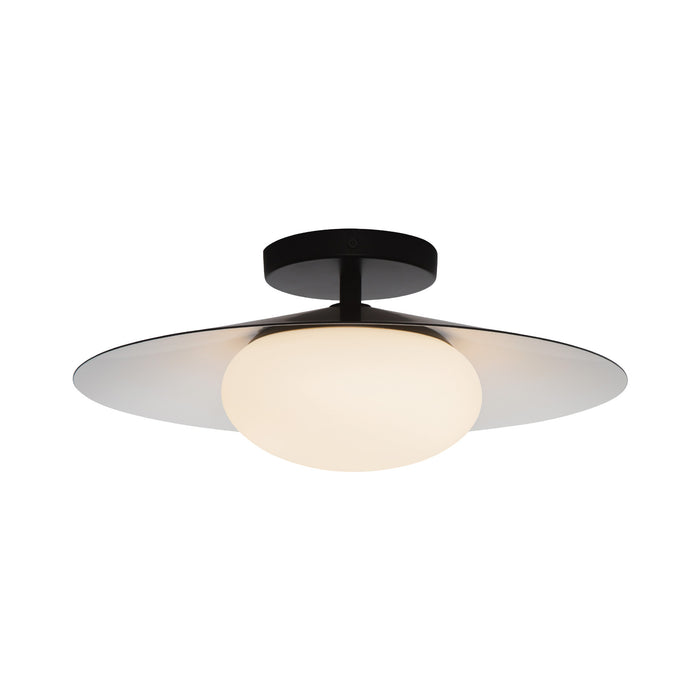 Cruz LED Flush Mount Metal - Black/White-Flush Mounts-Kuzco Lighting-Lighting Design Store