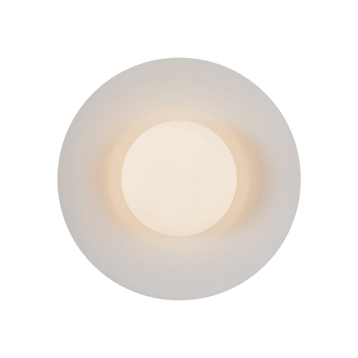 Cruz LED Flush Mount Metal - Black/White-Flush Mounts-Kuzco Lighting-Lighting Design Store