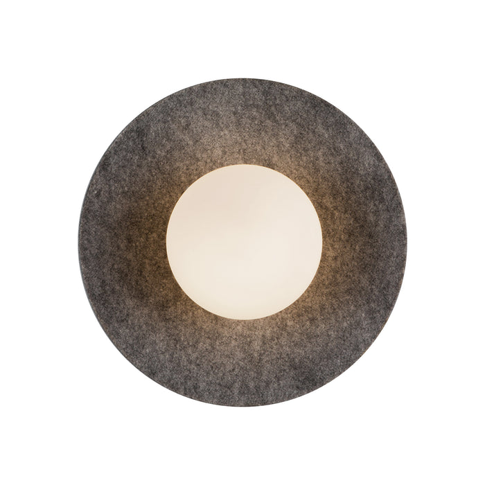 Cruz LED Flush Mount Felt - Gray-Flush Mounts-Kuzco Lighting-Lighting Design Store