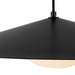Cruz LED Pendant Metal - Black/White-Pendants-Kuzco Lighting-Lighting Design Store