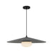 Cruz LED Pendant Felt - Gray-Pendants-Kuzco Lighting-Lighting Design Store