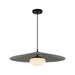 Cruz LED Pendant Felt - Gray-Pendants-Kuzco Lighting-Lighting Design Store