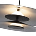 Cruz LED Pendant Metal - Black/White-Pendants-Kuzco Lighting-Lighting Design Store