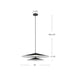 Cruz LED Pendant Felt - Gray-Pendants-Kuzco Lighting-Lighting Design Store
