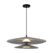 Cruz LED Pendant Felt - Gray-Pendants-Kuzco Lighting-Lighting Design Store