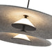 Cruz LED Pendant Felt - Gray-Pendants-Kuzco Lighting-Lighting Design Store