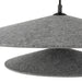 Cruz LED Pendant Felt - Gray-Pendants-Kuzco Lighting-Lighting Design Store