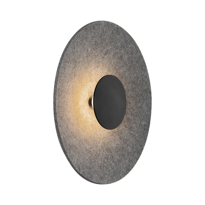 Cruz LED Wall Sconce Felt - Gray-Sconces-Kuzco Lighting-Lighting Design Store
