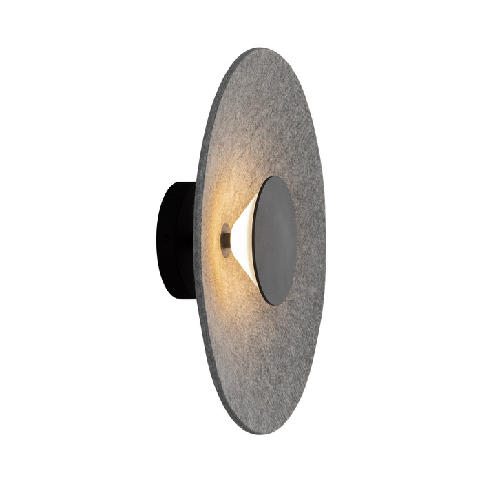 Cruz LED Wall Sconce Felt - Gray-Sconces-Kuzco Lighting-Lighting Design Store