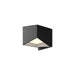 Cubix LED Wall Sconce Black/White-Sconces-Kuzco Lighting-Lighting Design Store