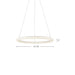 Cumulus Minor LED Pendant White-Pendants-Kuzco Lighting-Lighting Design Store