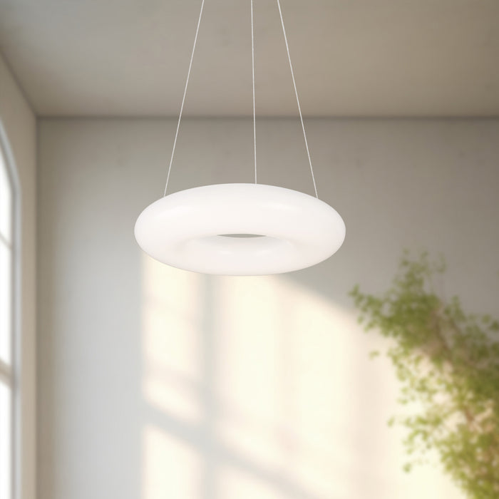 Cumulus LED Pendant White-Pendants-Kuzco Lighting-Lighting Design Store