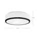 Charlie LED Flush Mount Brushed Nickel-Flush Mounts-Kuzco Lighting-Lighting Design Store