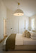 Chiswick Four Light Pendant Aged Brass/White Plaster-Pendants-Hudson Valley-Lighting Design Store