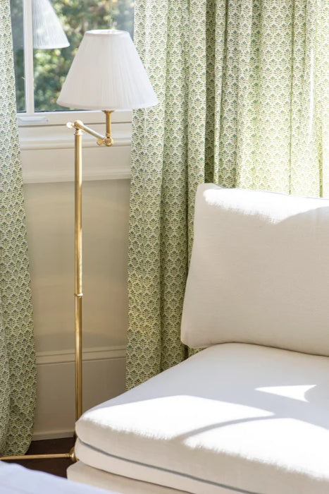 Classic No.1 One Light Floor Lamp Aged Brass-Lamps-Hudson Valley-Lighting Design Store