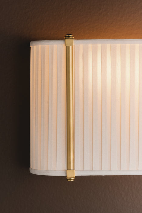 Cornell Two Light Wall Sconce Aged Brass-Sconces-Hudson Valley-Lighting Design Store