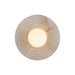 Dahlia LED Vanity Urban Bronze/Alabaster-Sconces-Alora-Lighting Design Store