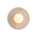 Dahlia LED Vanity Vintage Brass/Alabaster-Sconces-Alora-Lighting Design Store