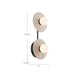 Dahlia LED Vanity Urban Bronze/Alabaster-Bathroom Fixtures-Alora-Lighting Design Store
