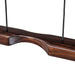 Dakota LED Linear Pendant Walnut-Linear/Island-Kuzco Lighting-Lighting Design Store