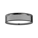 Dalton LED Flush Mount Black Organza-Flush Mounts-Kuzco Lighting-Lighting Design Store