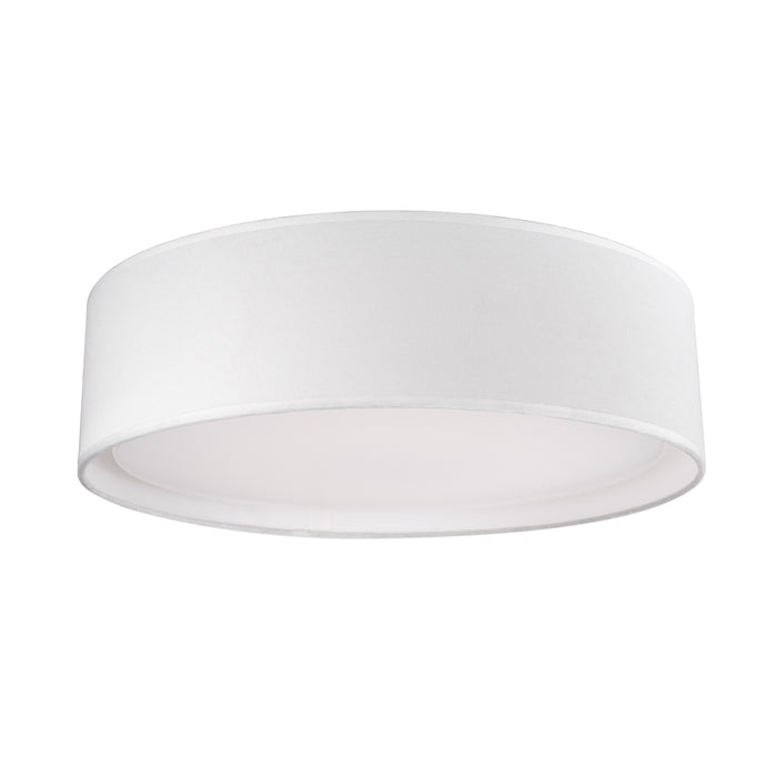 Dalton LED Flush Mount White-Flush Mounts-Kuzco Lighting-Lighting Design Store