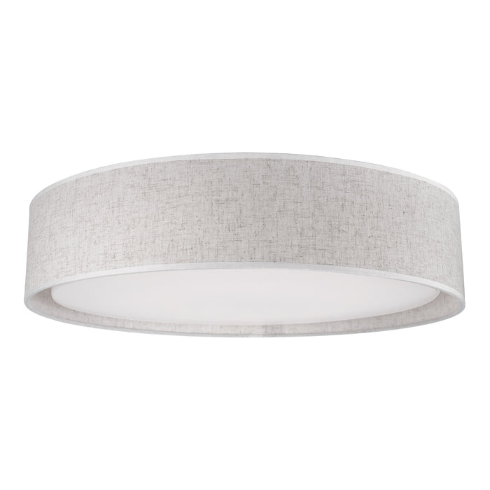 Dalton LED Flush Mount Beige-Flush Mounts-Kuzco Lighting-Lighting Design Store