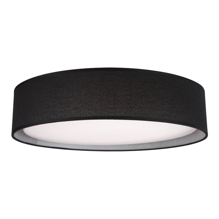 Dalton LED Flush Mount Black-Flush Mounts-Kuzco Lighting-Lighting Design Store