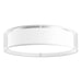 Dalton LED Flush Mount White Organza-Flush Mounts-Kuzco Lighting-Lighting Design Store