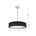 Dalton LED Pendant Black Organza-Pendants-Kuzco Lighting-Lighting Design Store