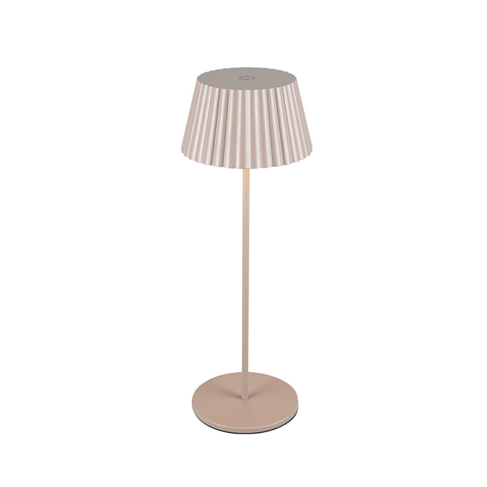 Dario LED Table Lamp Moonstone Gray-Lamps-Kuzco Lighting-Lighting Design Store