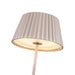 Dario LED Table Lamp Moonstone Gray-Lamps-Kuzco Lighting-Lighting Design Store