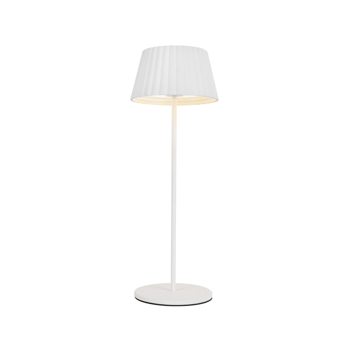 Dario LED Table Lamp White-Lamps-Kuzco Lighting-Lighting Design Store