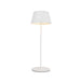 Dario LED Table Lamp White-Lamps-Kuzco Lighting-Lighting Design Store