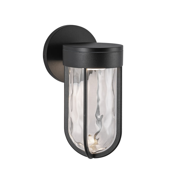 Davy LED Exterior Wall Sconce Black-Exterior-Kuzco Lighting-Lighting Design Store