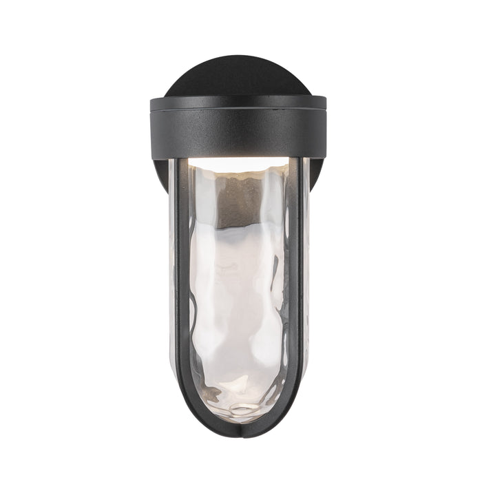 Davy LED Exterior Wall Sconce Black-Exterior-Kuzco Lighting-Lighting Design Store