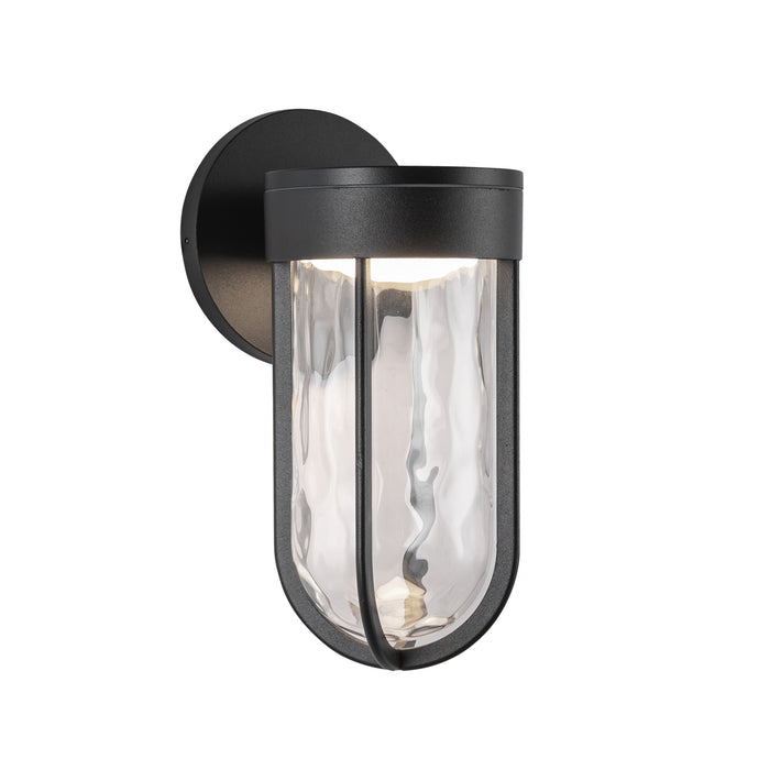Davy LED Exterior Wall Sconce Black-Exterior-Kuzco Lighting-Lighting Design Store