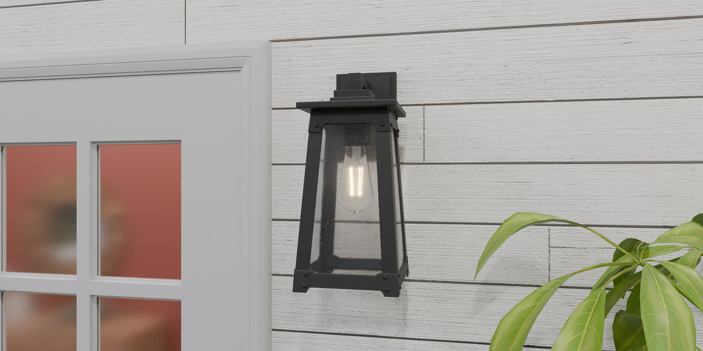 Drescher One Light Outdoor Wall Mount-Exterior-Quoizel-Lighting Design Store