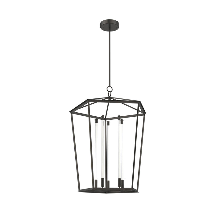 Delphine LED Pendant Urban Bronze-Foyer/Hall Lanterns-Alora-Lighting Design Store