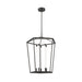 Delphine LED Pendant Urban Bronze-Foyer/Hall Lanterns-Alora-Lighting Design Store