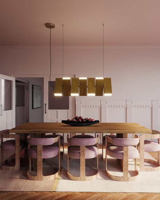 Domino LED Linear Pendant-Linear/Island-Kuzco Lighting-Lighting Design Store