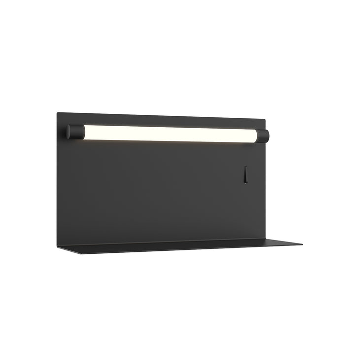 Dresden LED Wall Sconce Black-Sconces-Kuzco Lighting-Lighting Design Store