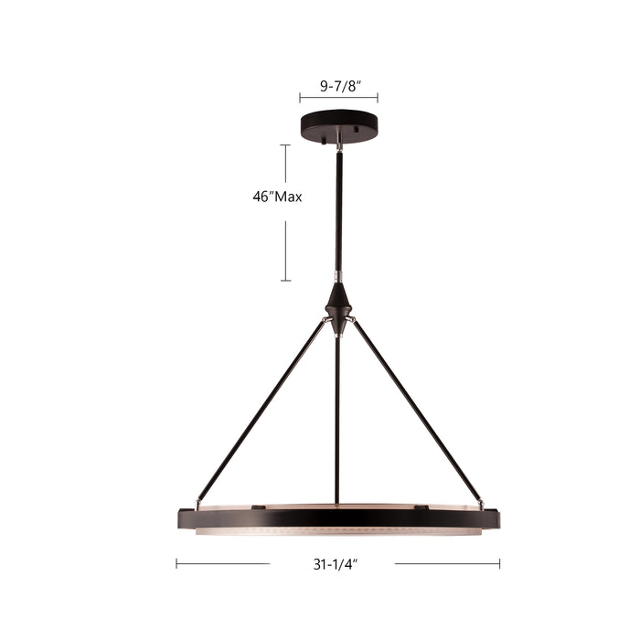 Duo LED Pendant-Alora-Lighting Design Store