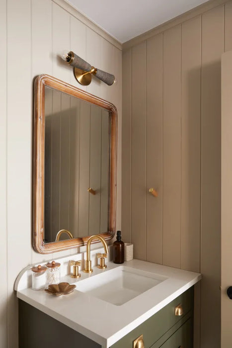 Dax Two Light Wall Sconce Patina Brass-Sconces-Troy Lighting-Lighting Design Store