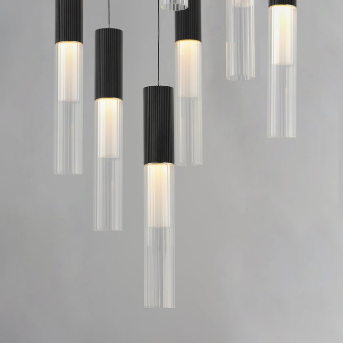 Reeds LED Pendant-Mid. Chandeliers-ET2-Lighting Design Store