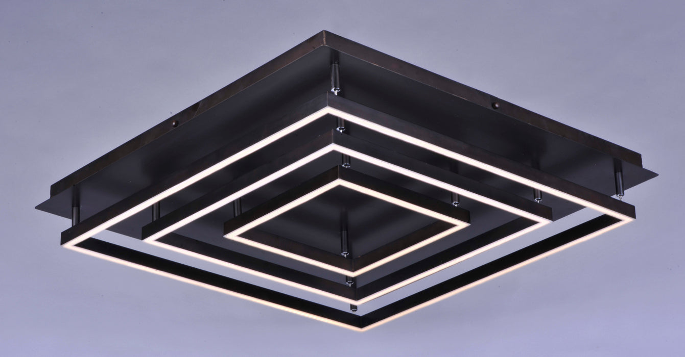 Quad LED Flush Mount-Flush Mounts-ET2-Lighting Design Store