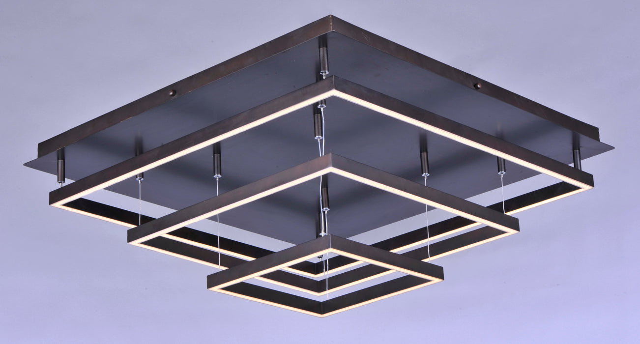 Quad LED Flush Mount-Flush Mounts-ET2-Lighting Design Store